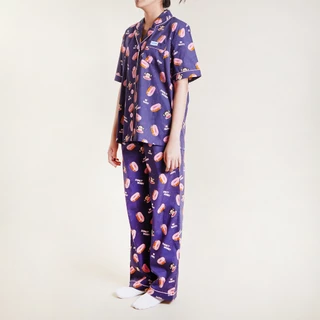 PAUL FRANK ชุดนอนกางเกงขายาวใส่ได้ทั้งชายและหญิง SWEETIE DONUT PANTS SET