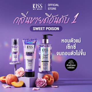 [เซ็ตสุดคุ้ม] Kiss My Body Bright & Shine โลชั่นน้ำหอม+ สเปร…