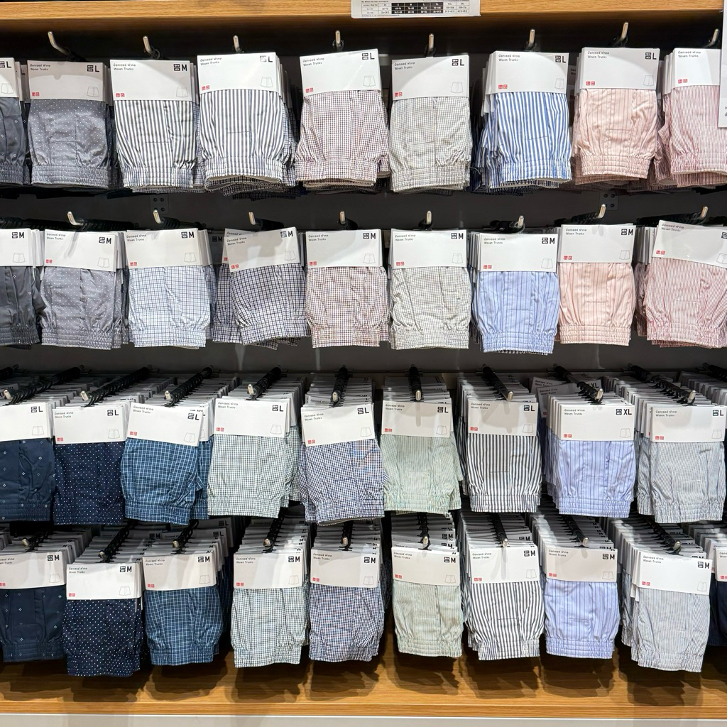 💥ลายใหม่2026💥Uniqlo กางเกงชั้นในผู้ชาย boxer บ๊อกเซอร์ผ้าฝ้าย