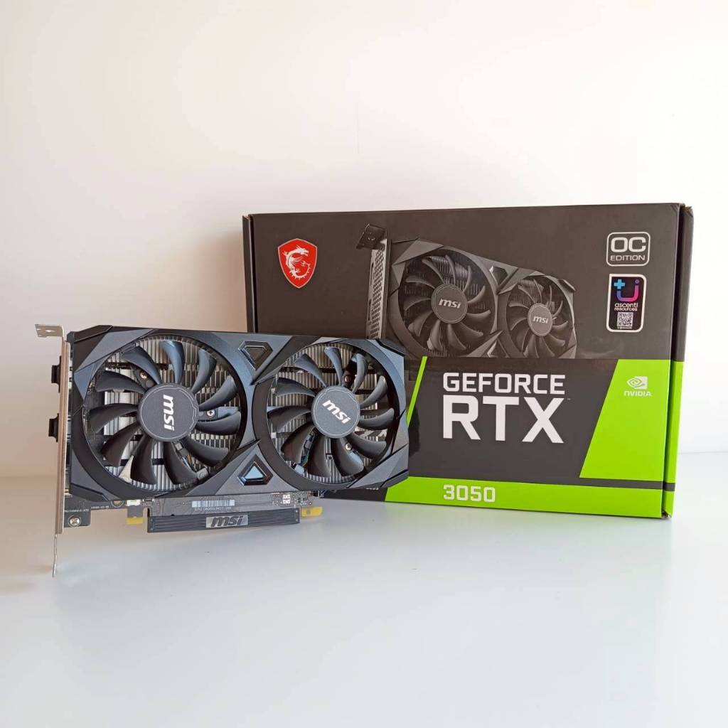 RTX  3050  MSI  GDDR6  6GB  96bit  ประกัน Ascenti 09/2027