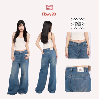 กางเกงยีนส์ รุ่น Flowy / Sugar Mlik - TooHotToHeal