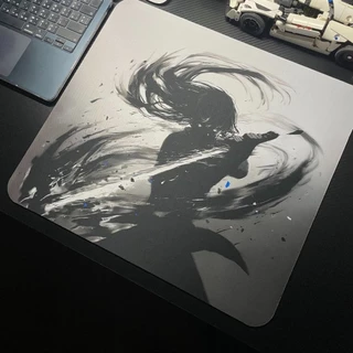 แผ่นรองเมาส์เล่นเกมส์ลายอนิเมะ ลื่นไหล ไร้ขอบ เหมาะสำหรับเล่นเกมส์ แต่งโต๊ะคอม ขนาด400*450 หนา3mm