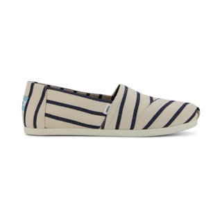 TOMS รองเท้าลำลองผู้หญิง รุ่น Alpargata Natural Navy Riviera…