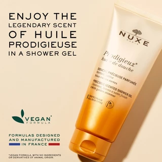 NUXE PRODIGIEUX HUILE DE DOUCHE - PRECIOUS SCENTED SHOWER OIL 200 ml ออยล์อาบน้ำ