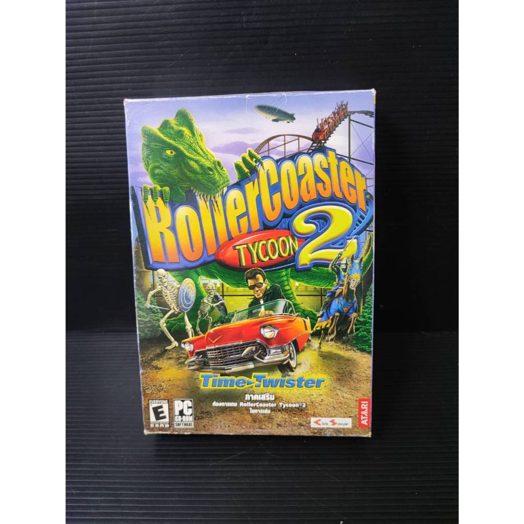 แผ่นเกมส์คอม Rollercoaster Tycoon 2 Time Twister : PC Game