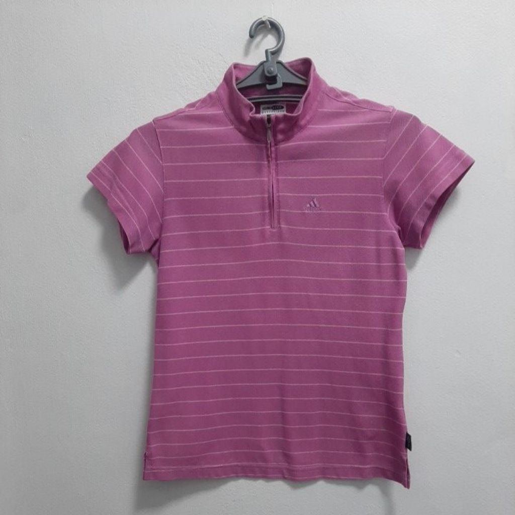 เสื้อคอซิป แขนสั้นแบรนด์A^i^as ผู้หญิง(มือ2) ไซส์>S《ลูกค้าอ่านรายละเอียดด้านล่างค่า👇》