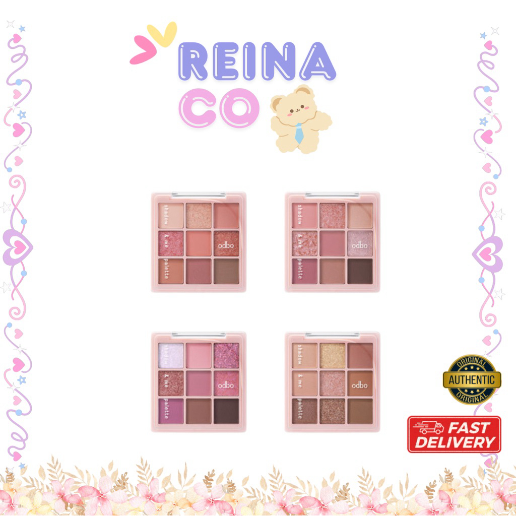 OD2014 Shadow & Me palette อายแชโดว์ 9 เฉดสี