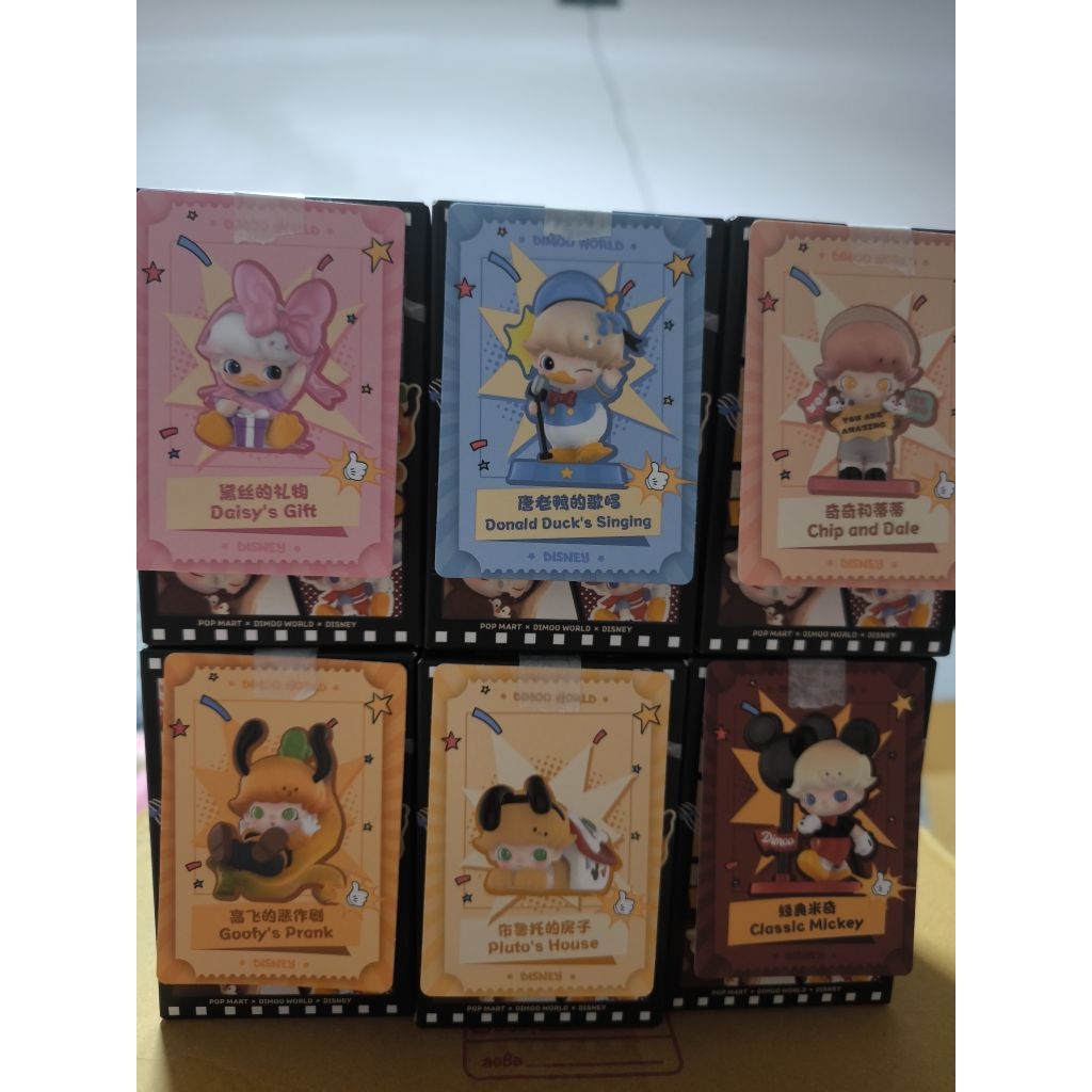 dimoo world disney เช็คการ์ด พร้อมส่ง