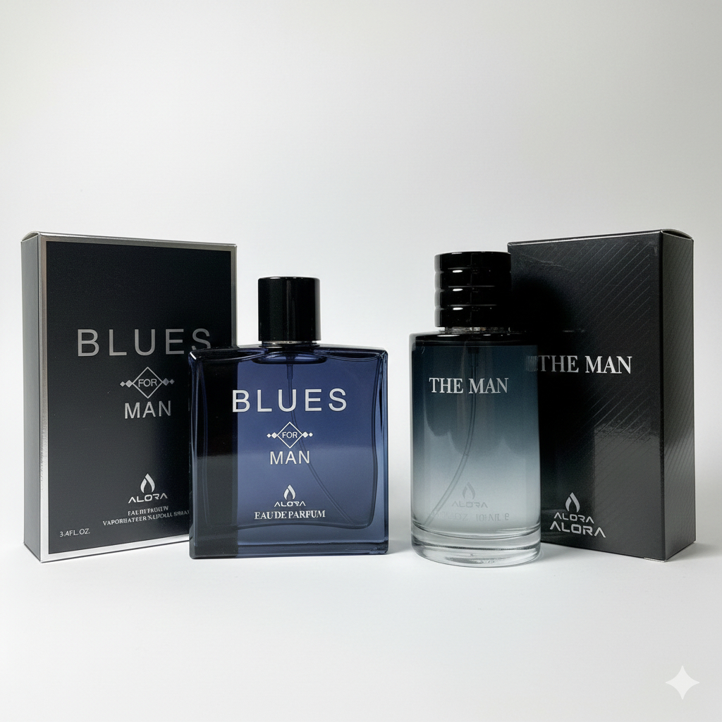 โปรคู่2ขวด ALORA BLUES THE MAN น้ำหอมผู้ชาย กลิ่นหอมสุดหล่อ สายเทห์ สะอาด -3243