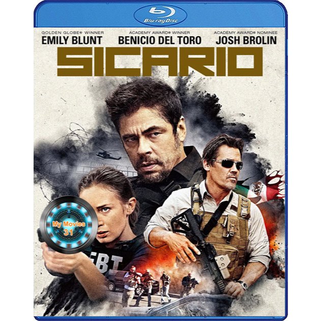 Sicario (2015) ทีมพิฆาต ทะลุแดนเดือด Bluray หนังบลูเรย์ มาสเตอร์ เสียงไทย/อังกฤษ