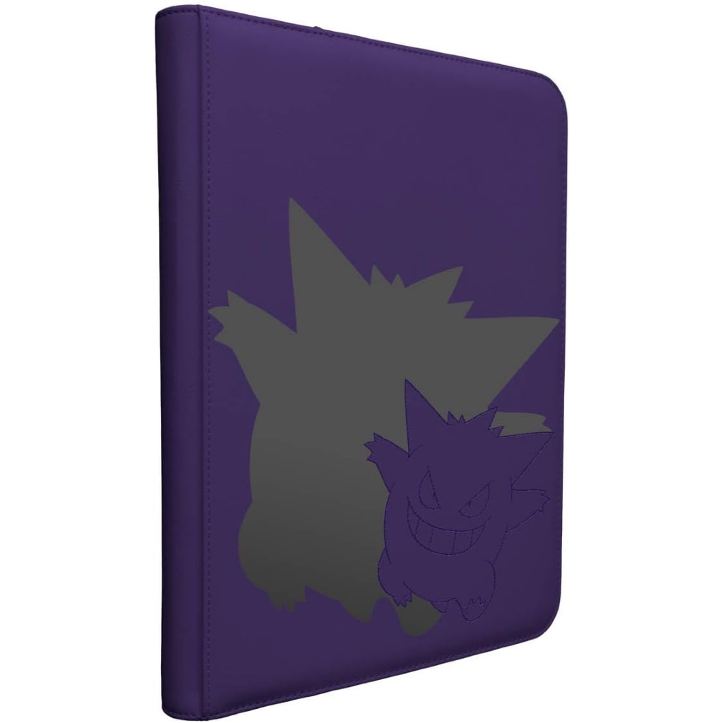 [พรีออเดอร์][ของแท้ ส่งตรงจาก USA] Ultra Pro Zippered PRO Binder 9-Pocket Pokemon Elite Series Gengar 1 ชิ้น