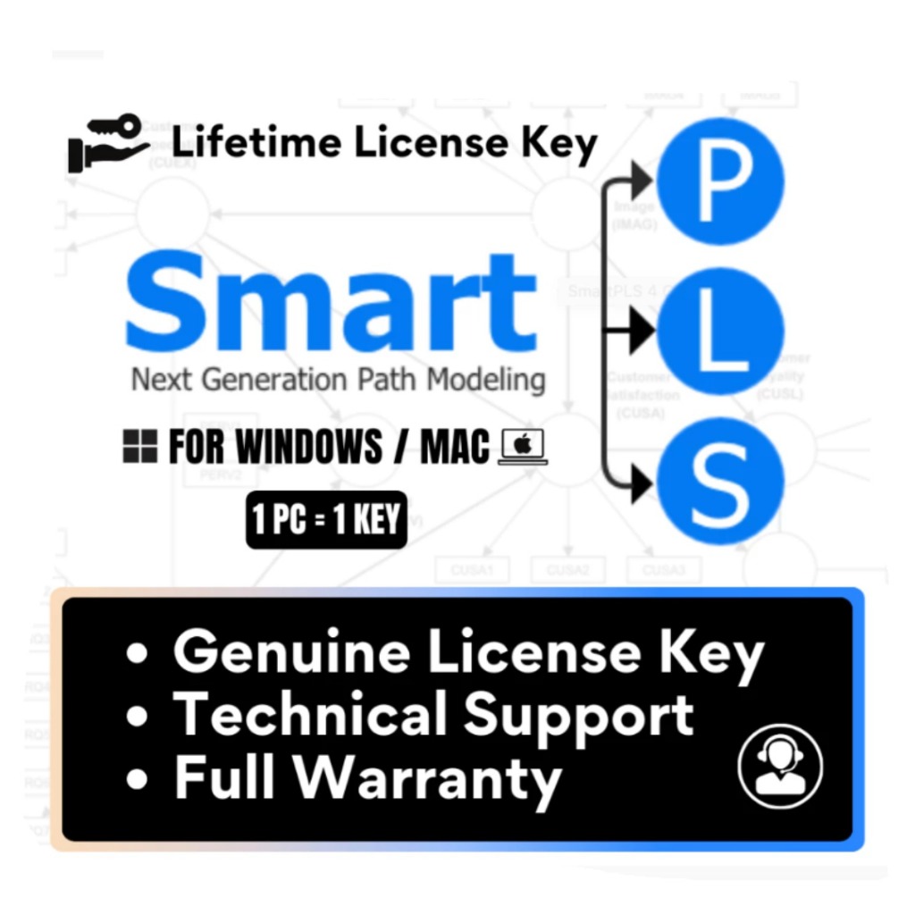 SmartPLS 4.1.1.6 [Lifetime Subscriptions] | For Windows & Mac | New Version