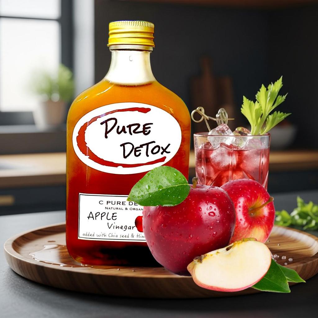 C Pure Detox เครื่องดื่มดีท็อกซ์ "แอปเปิ้ล"🍎 / C Pure Detox drink "APPLE"