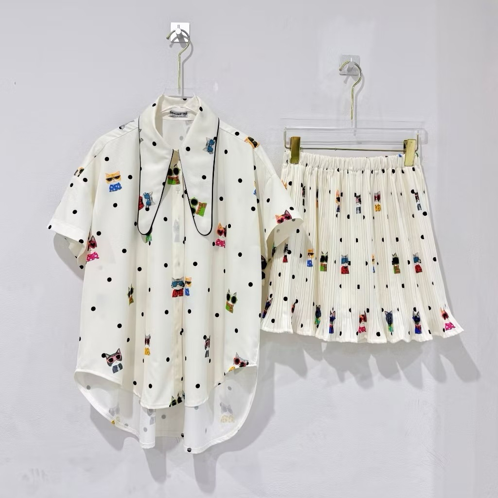 ส่งต่อ📌 ชุดเซต sawat bt ลายน้องหมา