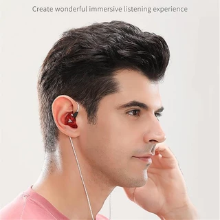 หูฟัง QKZ รุ่น AK6 in ear สายยาว 1.2 เมตร ของแท้100% หูฟังเสียบสาย สำหรับโทรศัพท์