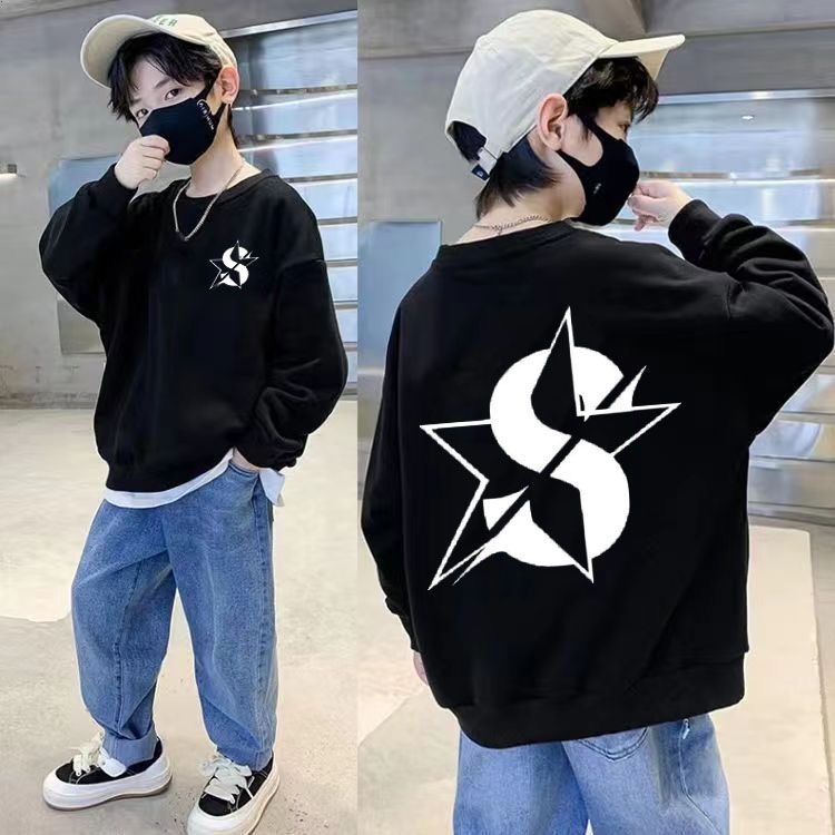 เสื้อสเวตเตอร์ผู้ชายเด็กผ้าบาง รูปที่ 6