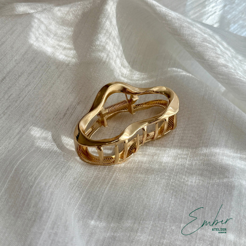 ember.atelier | metal claw clip กิ๊บหนีบผม ember001