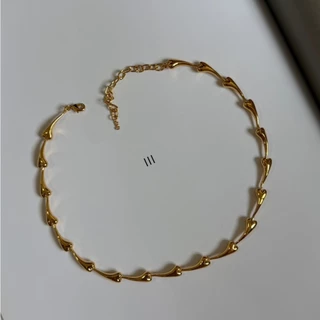 grumpy, สร้อยคอ รุ่น fond choker (สร้อยคอรูปหัวใจ)
