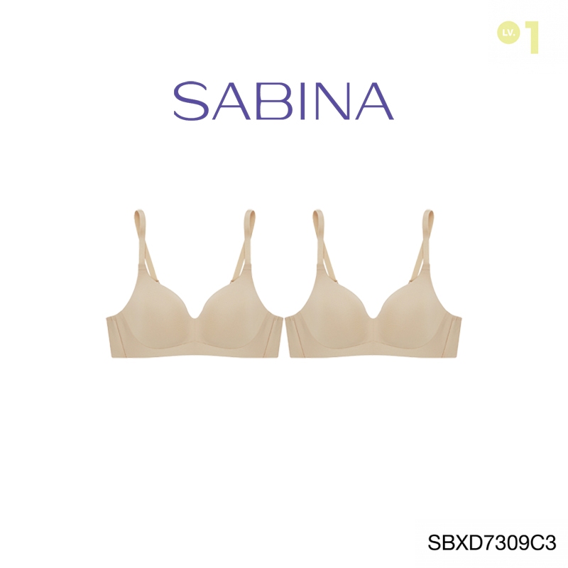 [Online Exclusive] (Set 2 ชิ้น) Sabina เสื้อชั้นใน รุ่น Perfect Bra รหัส SBXD7309C3 สีเนื้อเข้ม