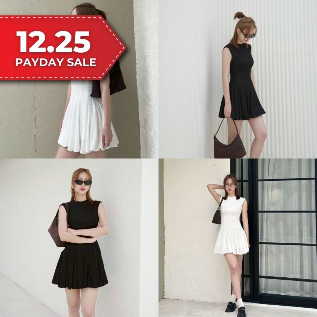 CHANUN-Iris Dress (CN083) เดรสลุคมินิสุดน่ารัก