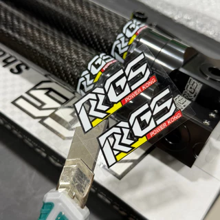 สติกเกอร์RRGS สำหรับติดโช๊คหน้าRRGS(2ดวง)