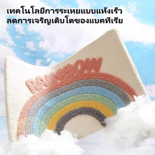 พรมปูพื้น ดูดซับน้ำ สำหรับห้องน้ำ ห้องครัว ขนาด 40*60cm/50*80cm นุ่มดูดซับน้ำได้ดีหลายสไตล์ให้เลือก