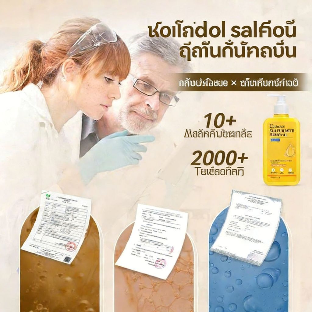 เจลอาบน้ำ 3 ใน 1 (อาบน้ำ/ล้างหน้า/ล้างผม) เจลอาบน้ำหอม รักษาสิวหลัง หมักศีรษะ และอาการคัน ขจัดฝ้า ให้ผิวขาวกระจ่างใส - รูปที่ 5