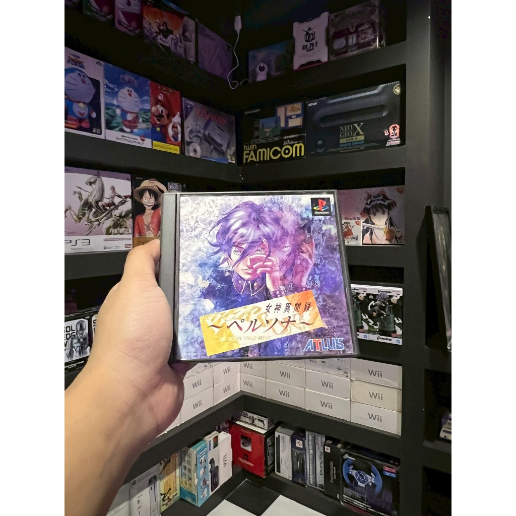 แผ่นเกมแท้ Ps1 Megami Ibunroku Persona Japan