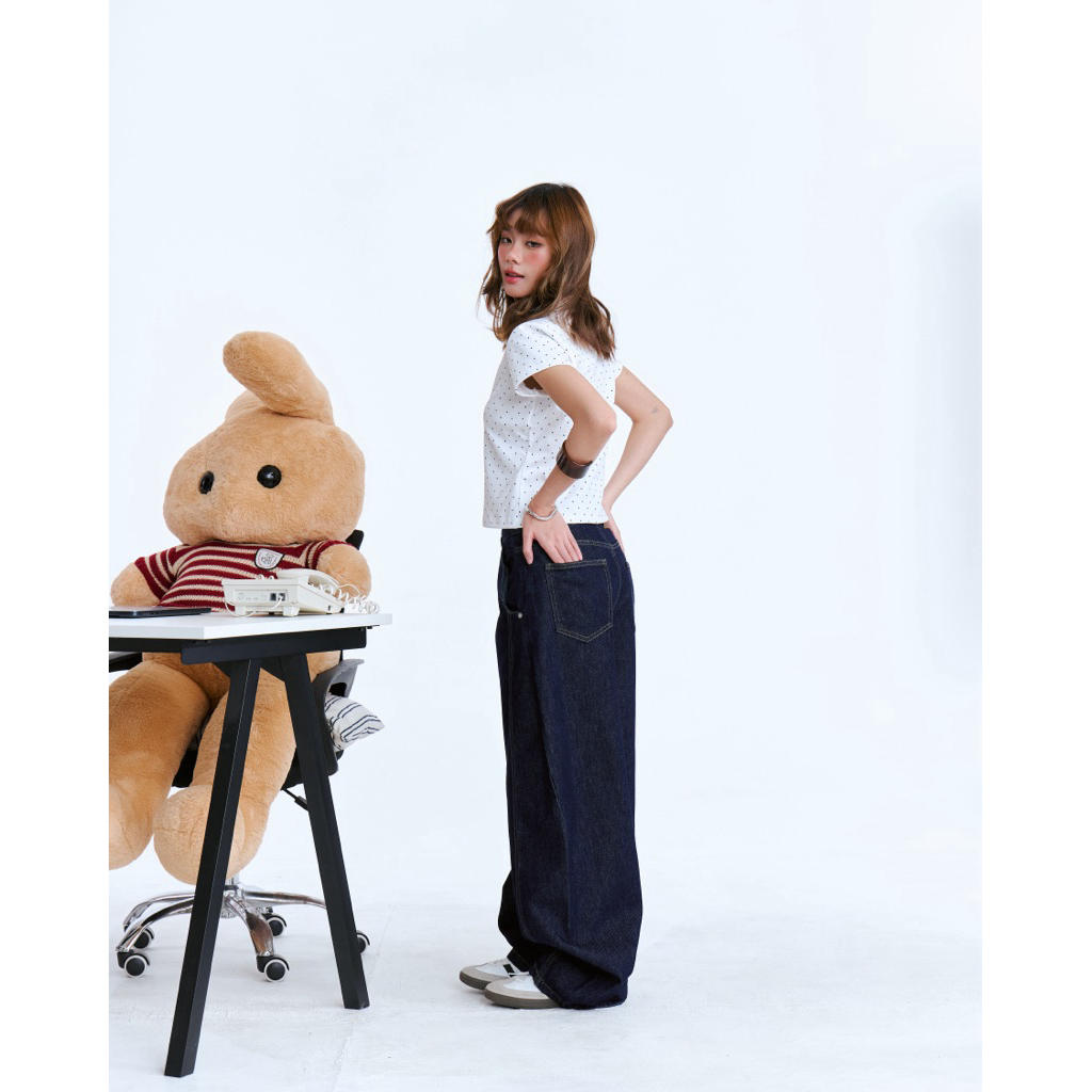 Dailyy Barrel pants กางเกงยีนส์บาเรล - รูปที่ 6