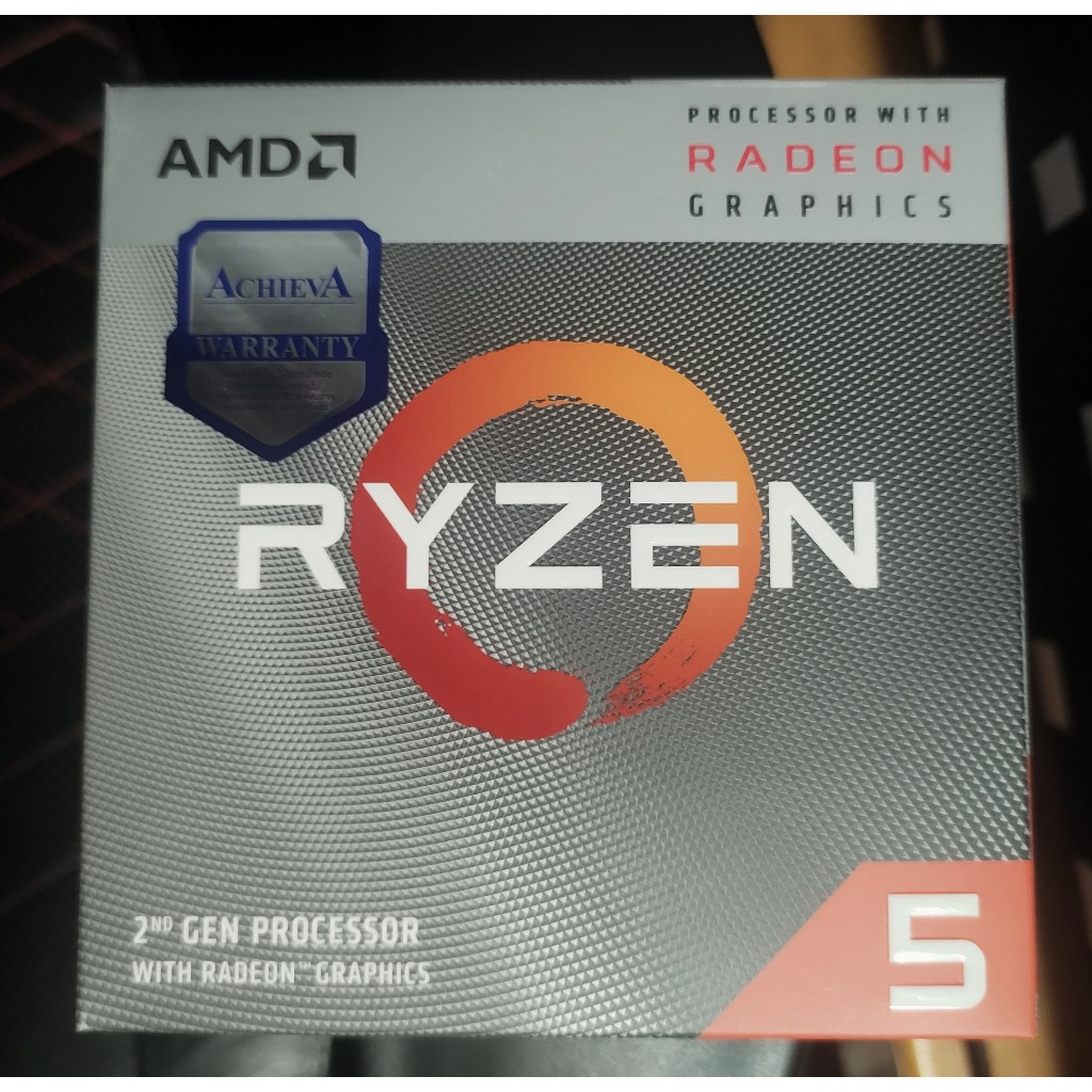 ซีพียู AMD AM4 RYZEN 5 3400G มือสอง
