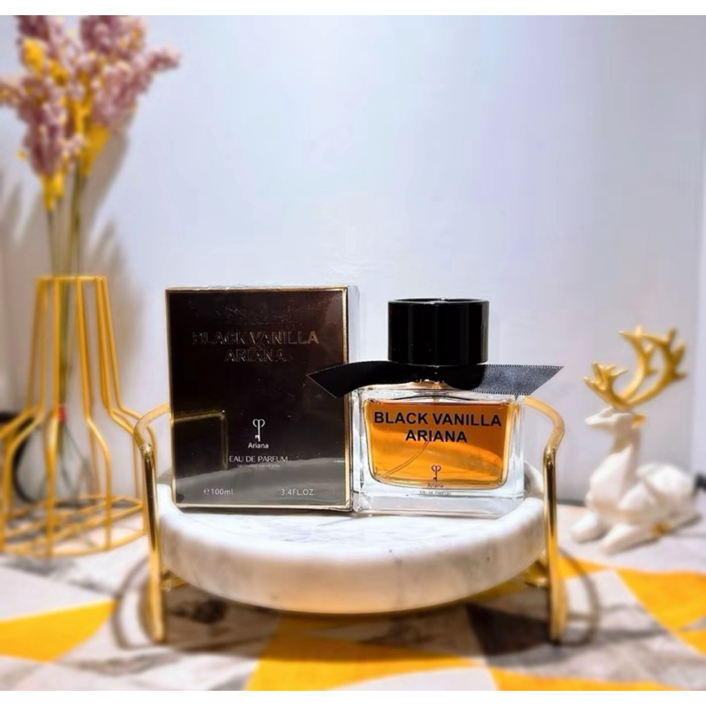 น้ำหอมแท้กลิ่น Black Vanilla Ariana มายเบล็ค(100ml.)🚚ส่งของทุกวัน⚡️ส่งไว