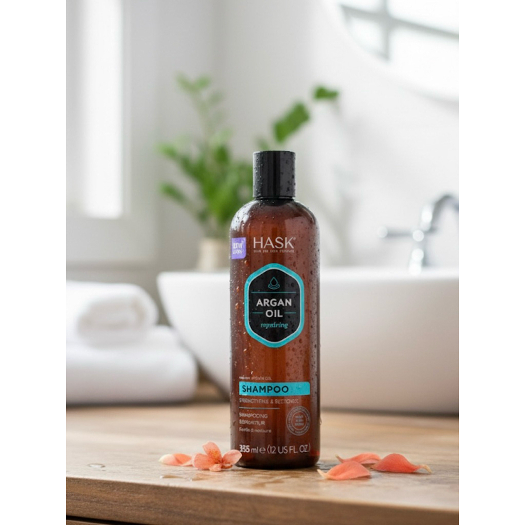 HASK Argan Oil Repairing Shampoo335ML