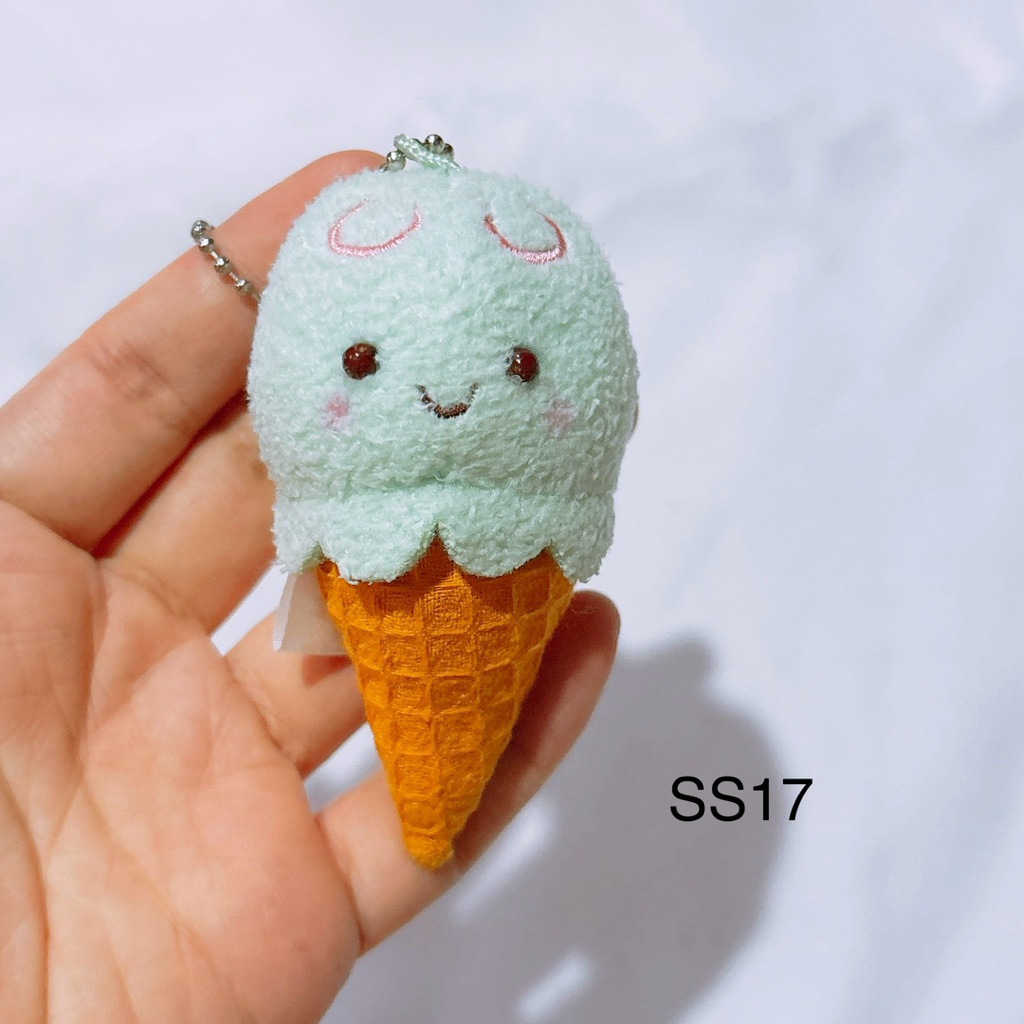 พวงกุญแจ ตุ๊กตา ไอติม แมงกะพรุน jelly fish ice cream