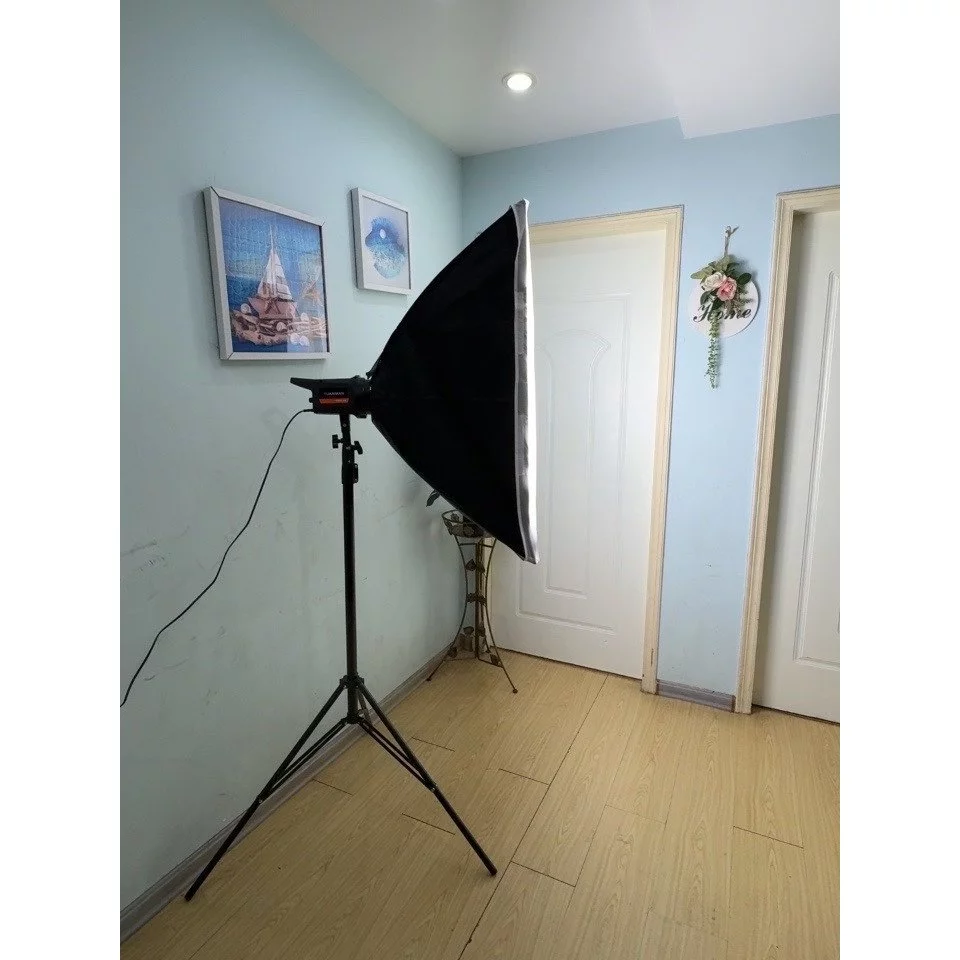 Softbox 90cm 500w LED Light พร้อม Grid ไฟสตูดิโอ thumbnail 9