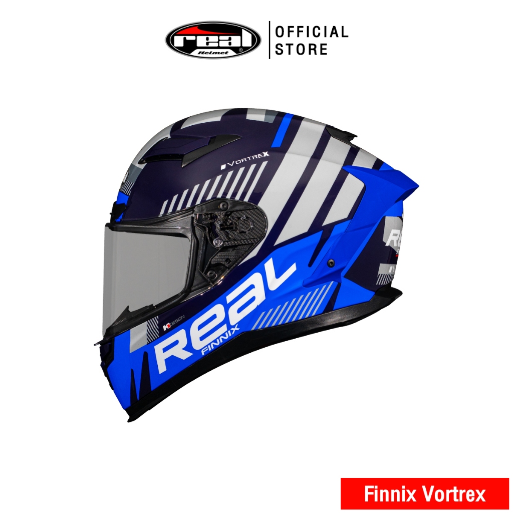 Real Helmets - หมวกกันน็อคเต็มใบ Finnix Vortrex