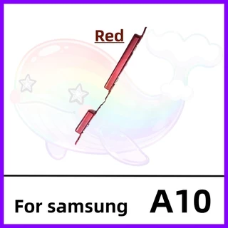 สําหรับ Samsung Galaxy A10 A105 ปุ่มด้านข้างปรับระดับเสียงปุ่ม Flex Cable Keys ปุ่มปิดระดับเสียงขึ้นลงด้านข้าง อะไหล่ทดแ