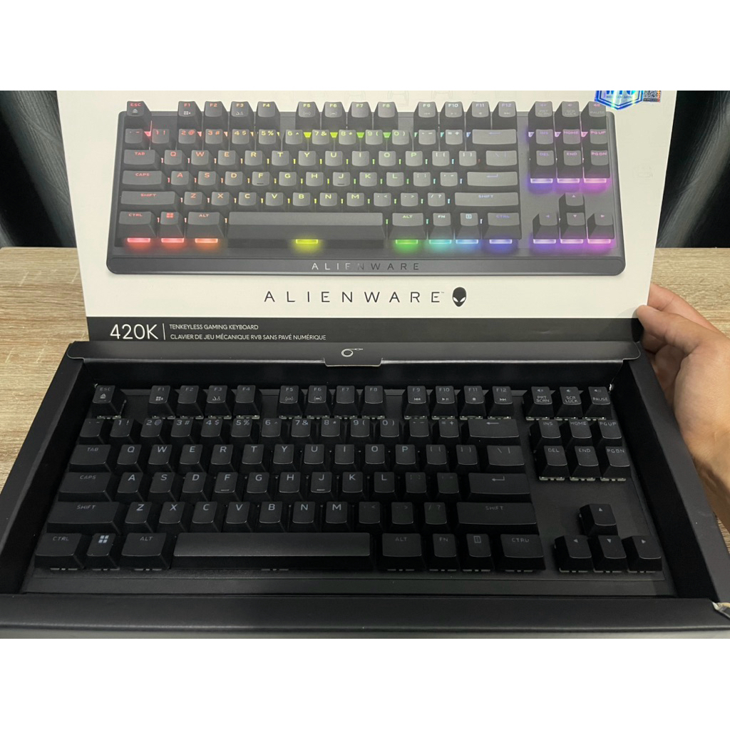 Alienware aw420k Low-Profile RGB Gaming Keyboard