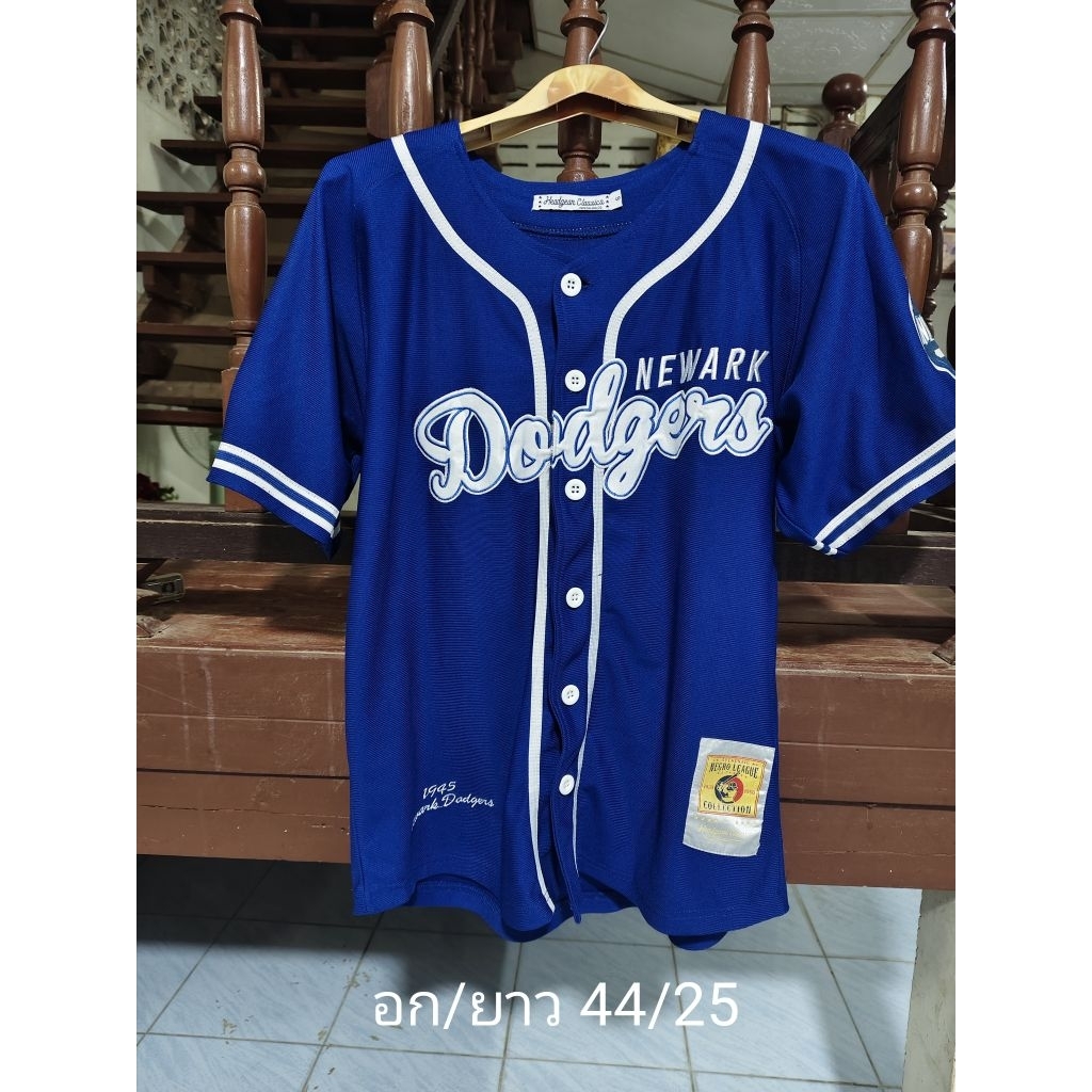 Newark Dodgers Negro League Baseball Jersey LA 44/25 นิ้ว