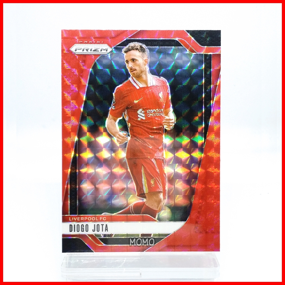การ์ดบอล ลิเวอร์พูล Diogo Jota 2025 Panini Prizm Premier League Red Mosaic Liverpool