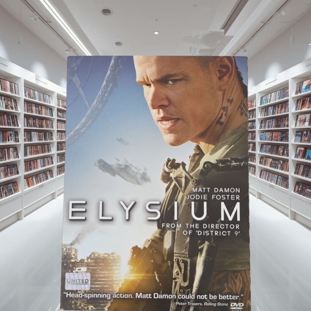 elysium : DVD แผ่นแท้  มือสอง สภาพดี   (มีเสียงไทย + ซับไทย) 16931