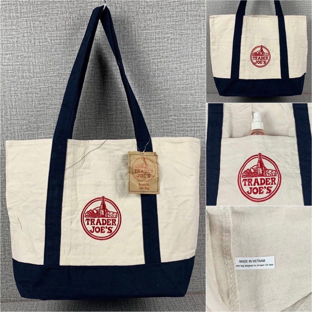 Trader Joe’s bag ใบนี้ป้ายห้อย ยังไม่ใช้งาน