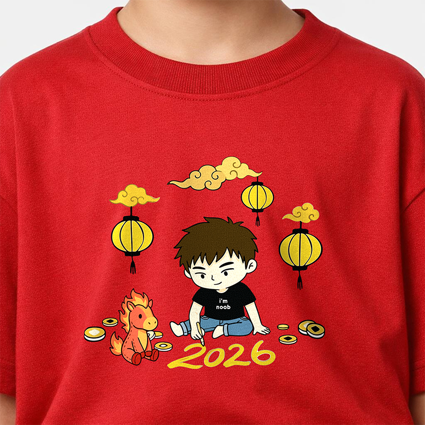 เสื้อยืด Mononoke 2026 ปีม้าไฟ