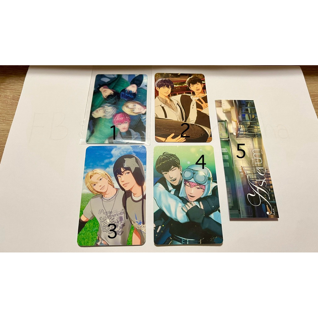 การ์ด PLAVE Noah Hamin Yejun Bamby PLAVE Card