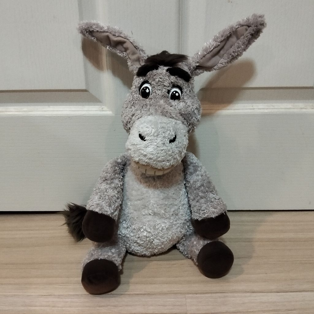 💚Shrek Donkey Yap & Nap Talking Plush💚 ตุ๊กตา ลา ดองกี้ พูดได้