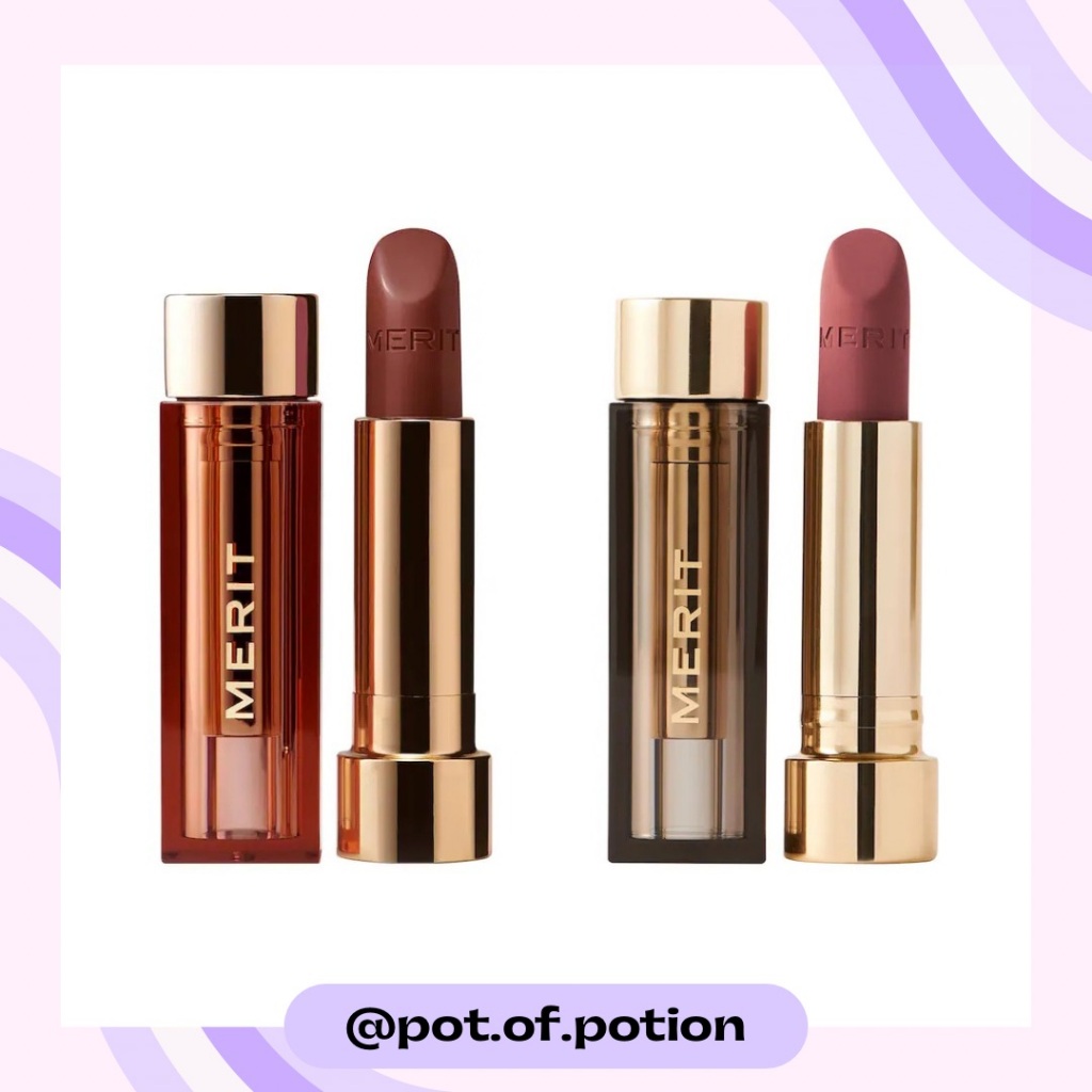 พร้อมส่ง Merit — Signature Lip Lightweight Lipstick