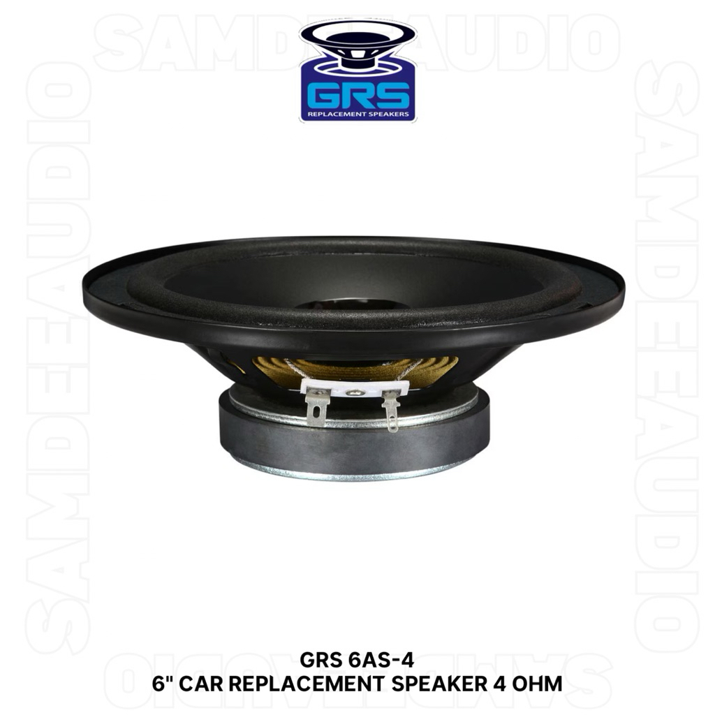 ราคาต่อ1ข้าง/ GRS 6AS-4 6" Car Replacement Speaker 4 Ohm
