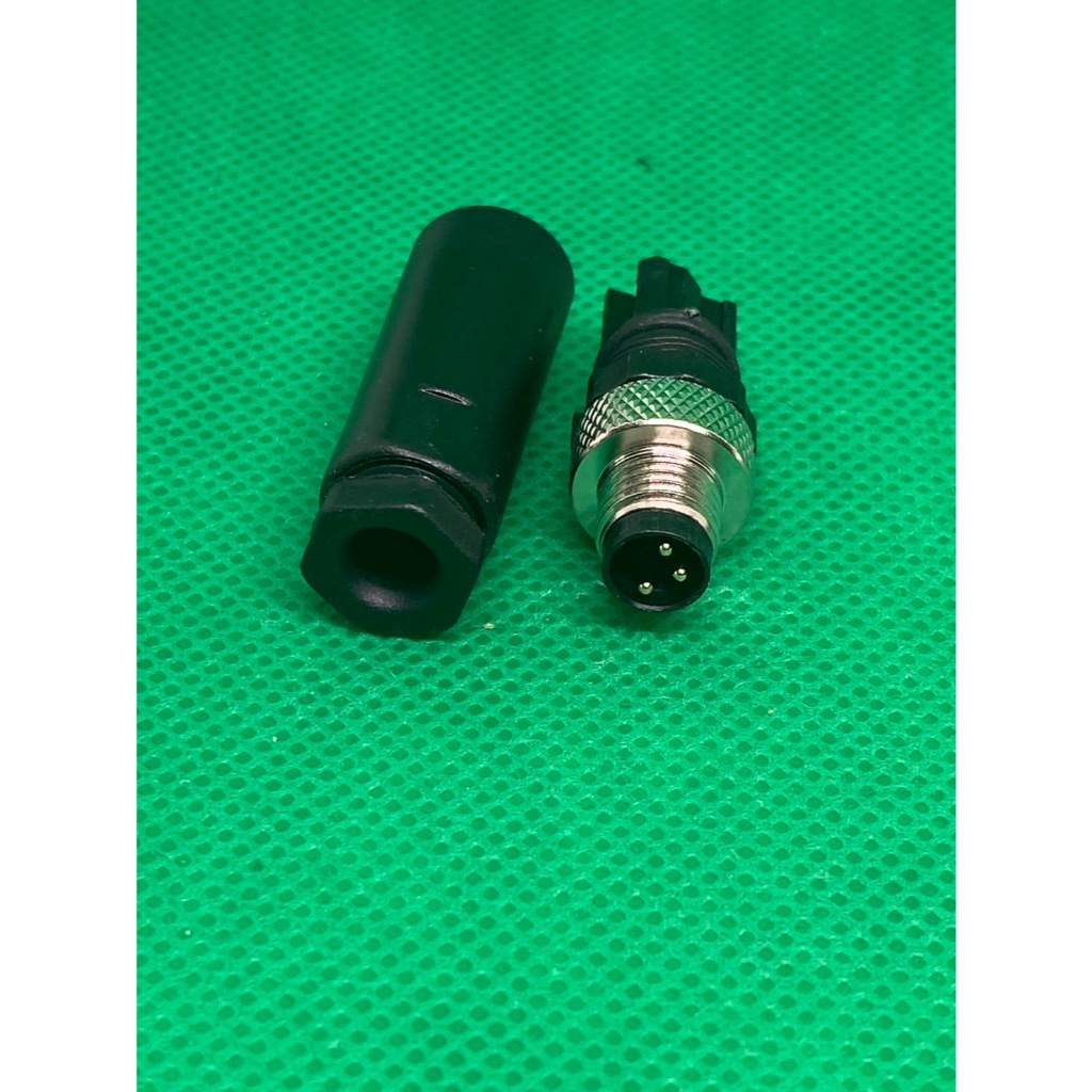 Easyturn 1Pc M8 Sensor Connector 3/4 Pin Male/Female Straight Angle Plug