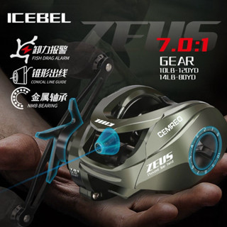 🔥ลด10฿🔥รอกเบส รอกหยดน้ำ รอกหยดน้ำ รอกตกปลา รอกสปินนิ่ง ซ้ายข…