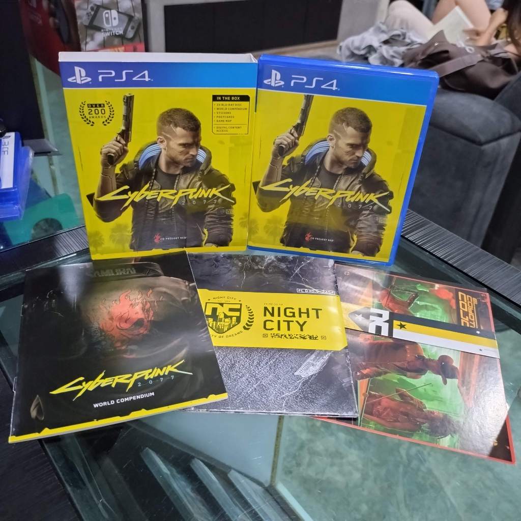 (มีซับไทย) มือ2 Cyberpunk 2077 PS4 มือสอง (เล่นกับ PS5 ได้ Cyber Punk 2077)