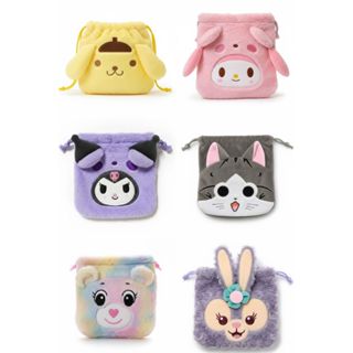กระเป๋าผ้าหูรูด ลายการ์ตูน น่ารัก สไตล์ญี่ปุ่น ขนาด 8 นิ้ว